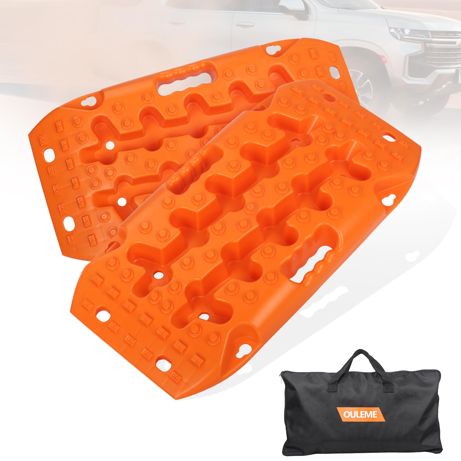 Tacoma Off-Road Recovery Traction Board Kit With Jack Lift Base; Black - Free Shipping - View #6