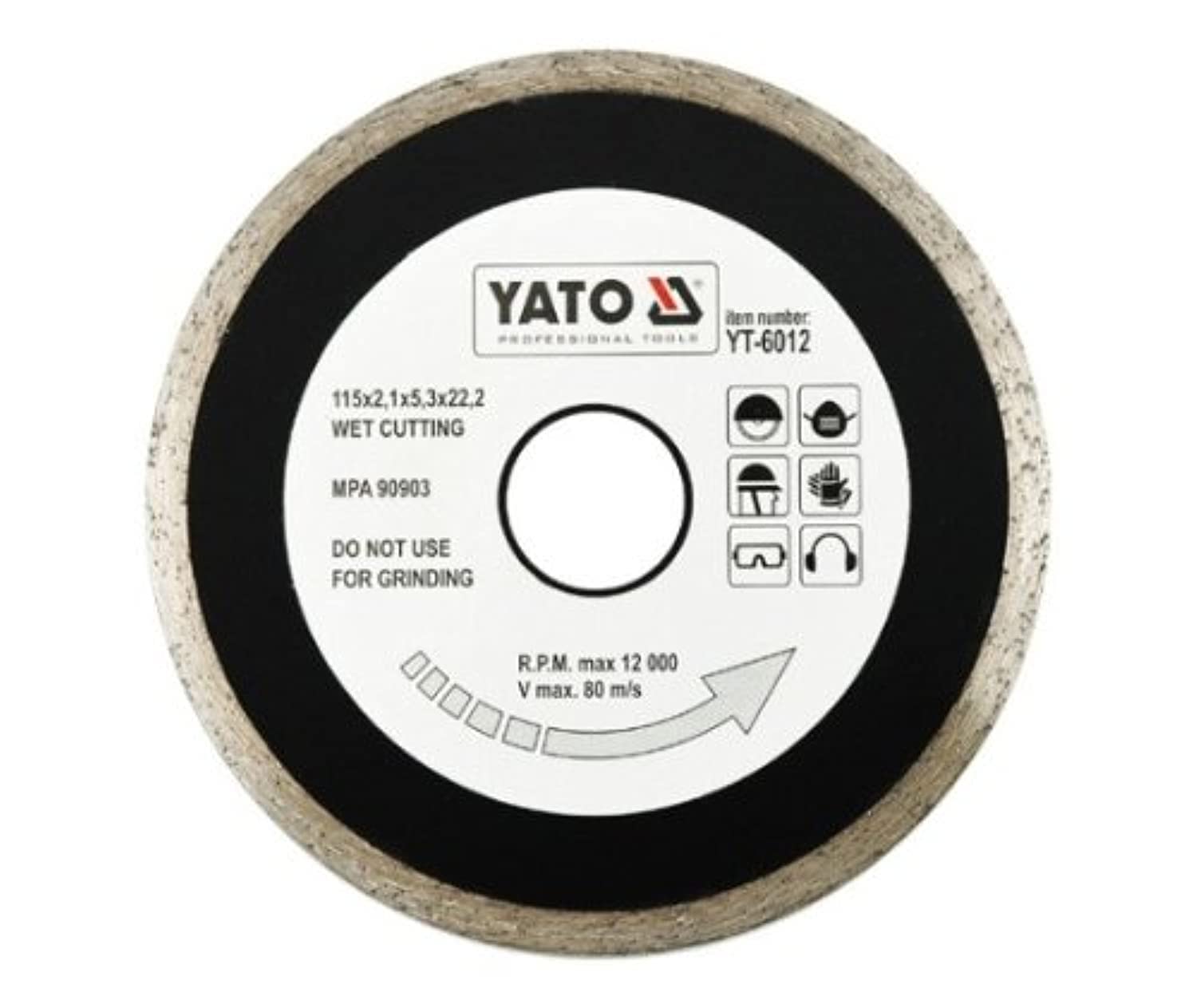 Diamond Cutting disc 115 mm Continuous