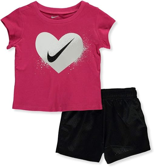 baby girl nike short sets