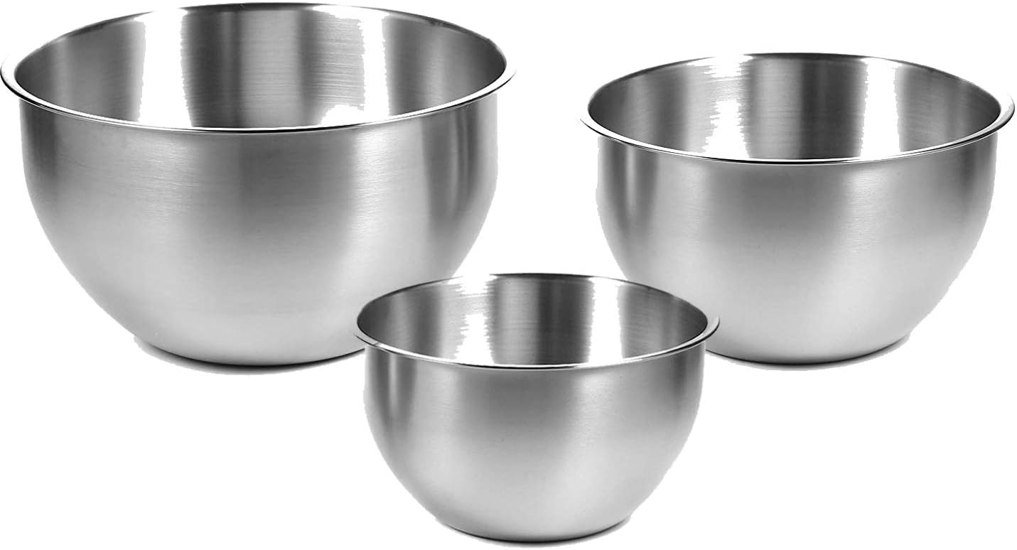 Stainless Steel Mixing Bowl Mixing Bowl Set of 3 Stainless Steel