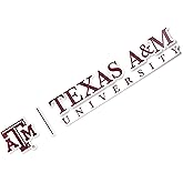 Desert Cactus Texas A&M University Sticker Aggies TAMU Name Logo Vinyl Decal Laptop Water Bottle Car Scrapbook (8 Inch Sticker)