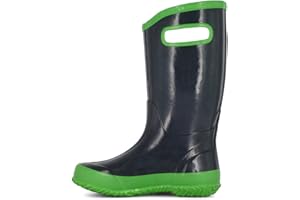 BOGS Unisex-Child Kids Rubber Waterproof Rain Boot for Boys and Girls
