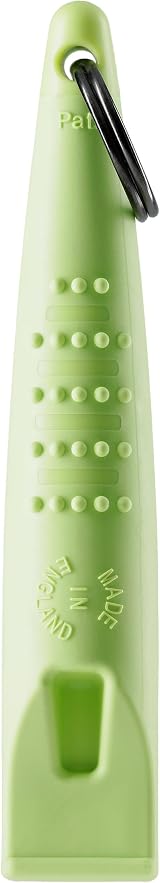 ACME Dog Whistle No. 210.5 Update 2023 with Free Band Matte Black Lime Green view 4