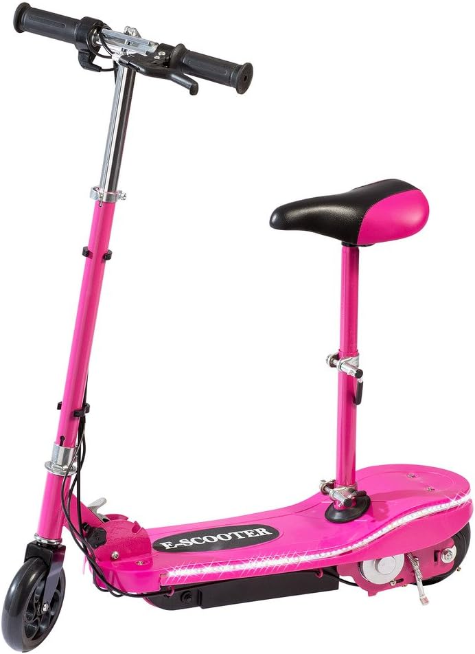 kids electric scooter pink