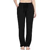 BAMBOO COOL Women Pajama Pants Casual Pj Pants with Pockets Comfy Lounge Sleep Bottoms Workout Yoga Sweatpants
