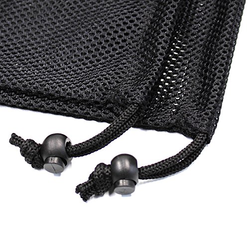 image for M-Aimee 3 Pack Large Mesh Stuff Sack, Laundry Bag,Golf Ball Bag, Durab