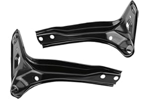 Vorally 1Pair Left and Right Side Grille Bracket Set 531170C030 531180C030 Compatible for Toyota Sequoia Tundra 2008-2022 Fro