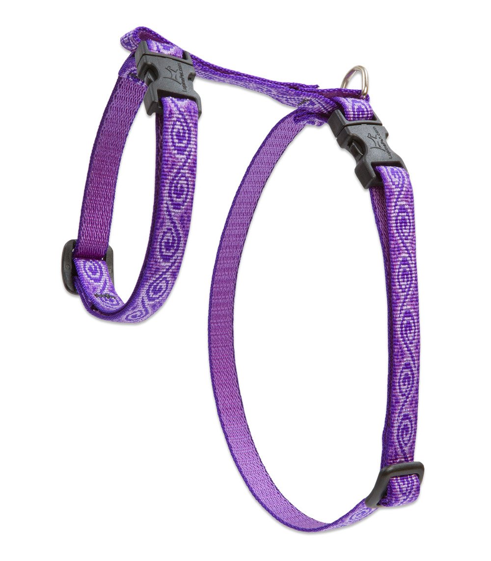 Photo 1 of LupinePet Originals 1/2" Jelly Roll 9-14" H-Style Harness for Small Pets