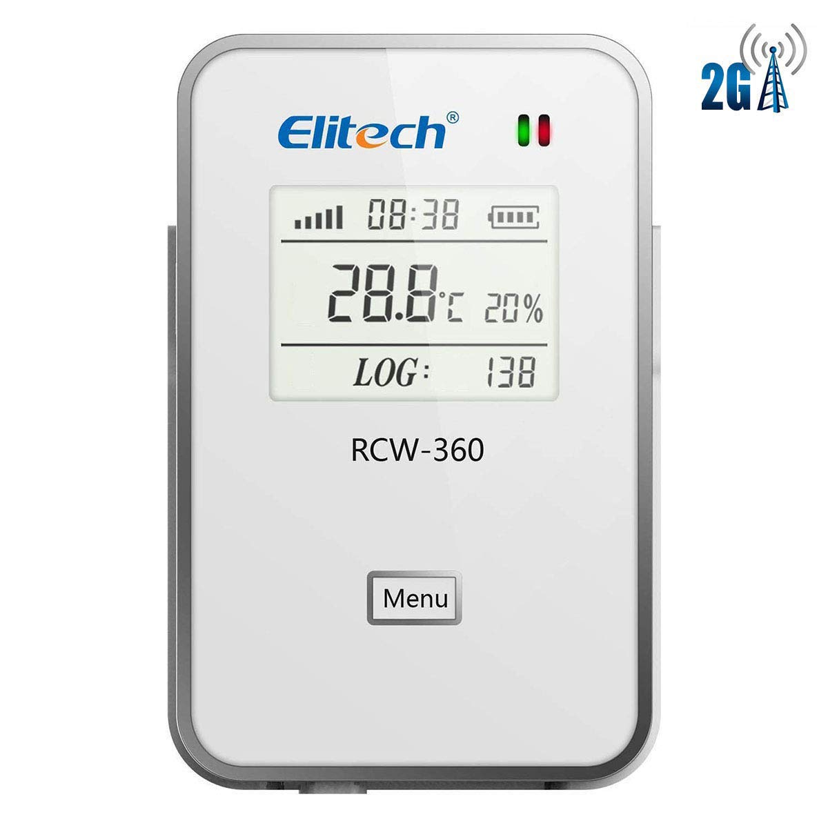 Elitech RCW360 2G Temperature and Humidity Data Logger Temperature