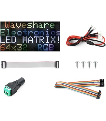 Amazon.com: RGB Full-Color LED Matrix Panel 64×32 Pixels