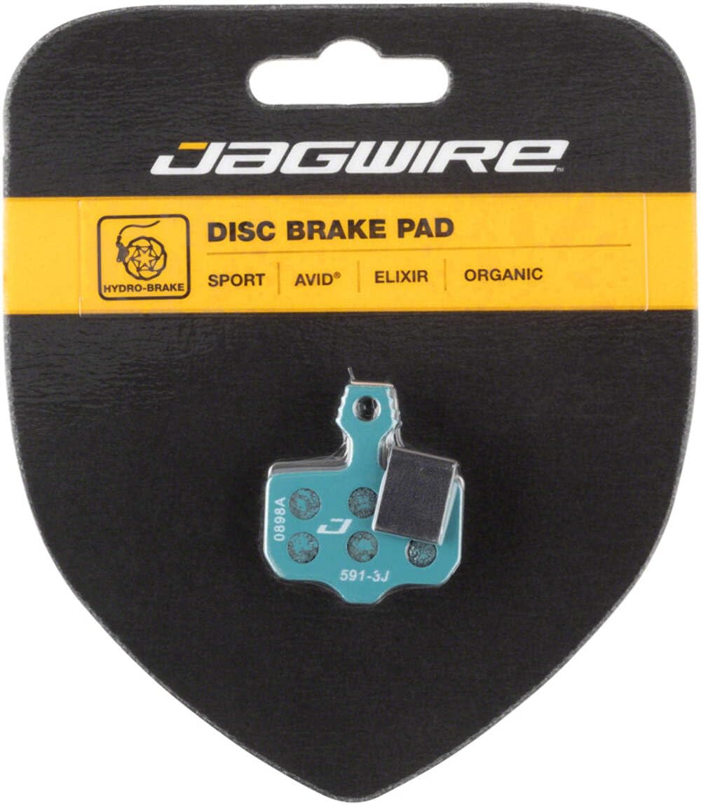 Jagwire Sport Organic Disc Brake Pad - Avid (Elixir), Blue