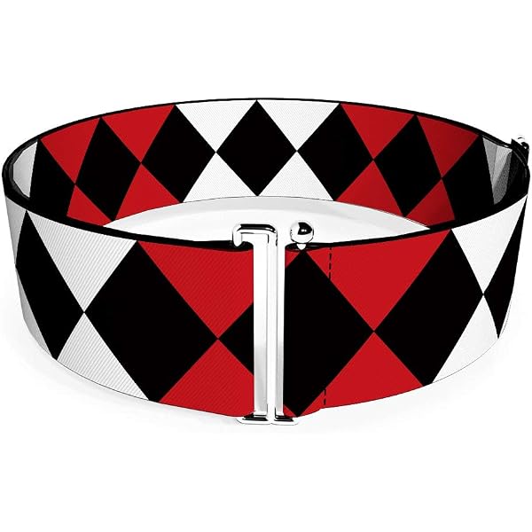 4578 Womens Cinch Alice In Wonderland Stripe Bow 28 To 52 Inch Belt Cinch Waist Belt - Alice in Wonderland Stripe/Bow Silhouette  main image 2