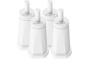 LOTVOSA Water Filter for Breville Espresso Machine: 4 Pack Water Filters Replacement Compatible with Breville Barista Touch BES880 Barista Pro BES878 Oracle Touch BES990 BES980 Dual Boiler BES920