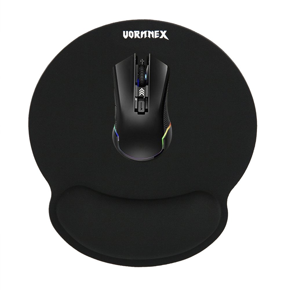 Ergonomic Memory Foam Mouse Pad Wrist Rest Support Wrist Cushion Support – Lightweight Rest Mousepad for Mouse, Pain Relief, at Home or Work