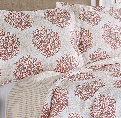 laura ashley coral coast quilt se