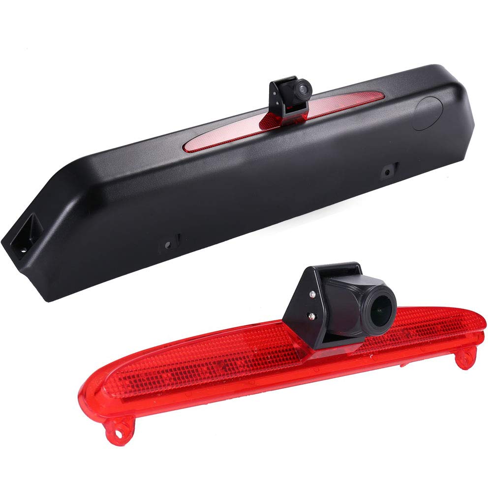 Dynavsal 1280 x 720 Pixel 1000TV Lines HD Lens Brake Light Rear View Camera Transporter Waterproof Super Wide Angle for Iveco Daily 6 Year 2015-2017 Transporter Van