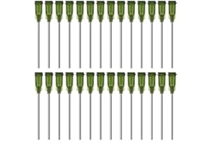 Firrepu 100 PCS Blunt Tip Syringe Needles 1.5inch,14G Dispensing Needle with Lure Lock,Needles And Syringes Needles,Blunt Tip