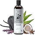 kin+kind Dog Shampoo - Deep Clean, Dirt & Odor Remover w/Activated Charcoal for Dogs, Gentle Formula w/Natural Aloe, Olive Oil & Coconut Oil, Pet Hair Care & Grooming Products, Patchouli, 12 fl oz