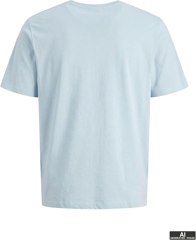 Jjelogo Tee S O-Neck 2 col Ss26 SN, Celestial Blu, S