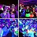 Black Lights Elfeland 9LED 27W LED UV Blacklight Bar with US Plug Glow in The Dark Party Supplies for Chrismas Blacklight Party Stage Lighting Body Paint Fluorescent Poster Birthday Halloween Party