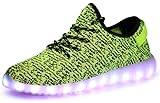 GreatJoy Adults/Kids LED Shoes Light Up Sneaker USB Charging Fashion Gift