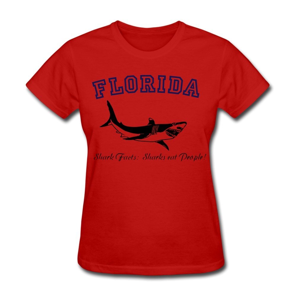 JSFAd Women's Florida Shark T-Shirt