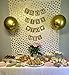 RUSPEPA Wrapping Paper Roll - Gold Foil Dots Design for Wedding,Birthday, Shower, Congrats, and Holiday - 30 inches x 32.8 feet