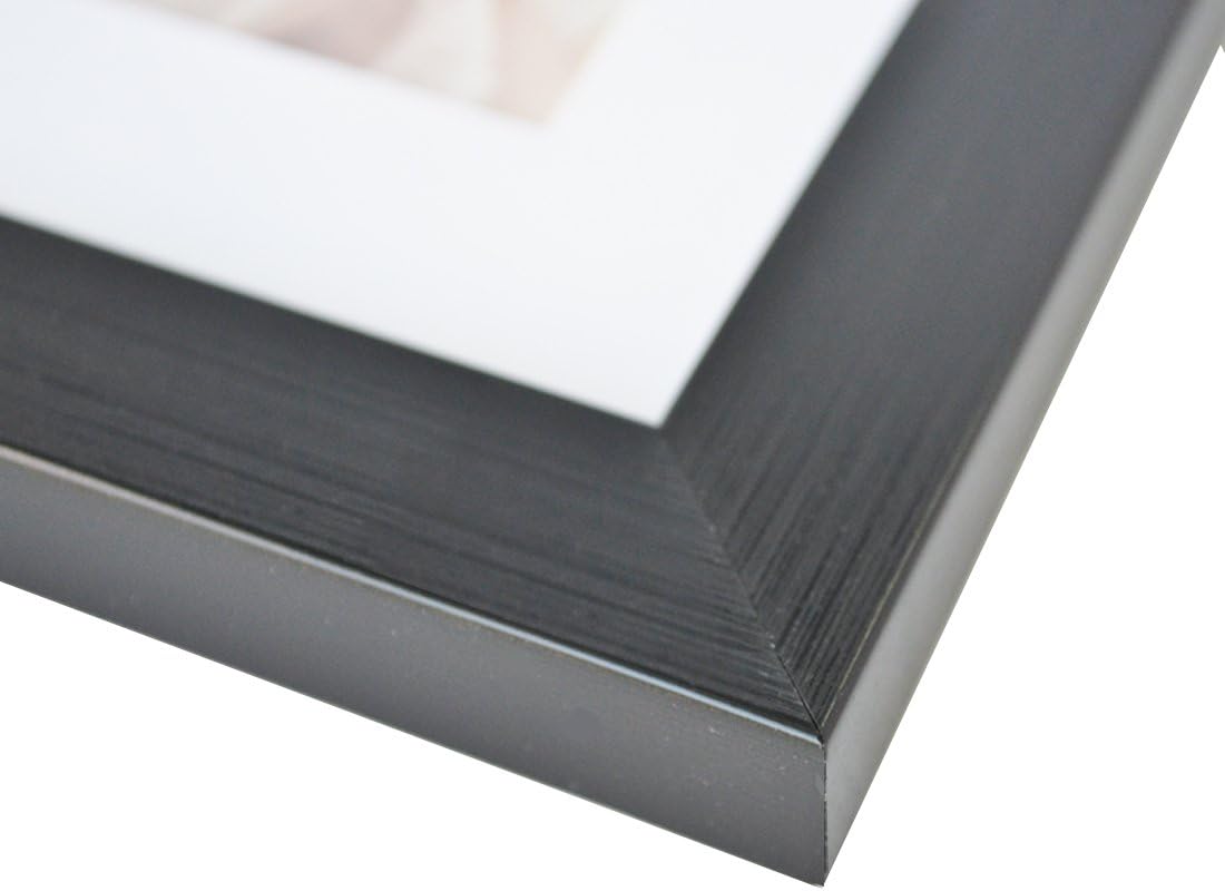 Giftgarden 4x6 Photo Frames Set of 8, Display 4x6 Pictures with Mat or 5x7 without Mat for Wall Decor or Tabletop Display Black, B6011 - Image 5