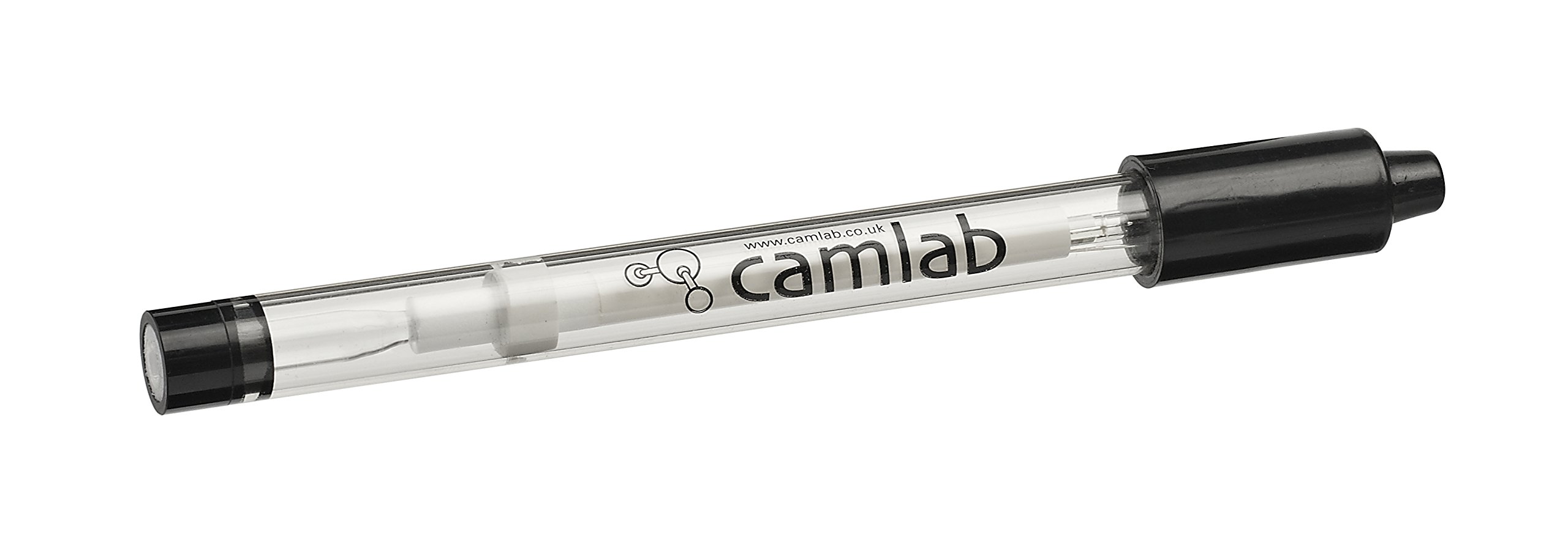 Camlab 1161703 Rapid-pH Epoxy Flat Combination pH Electrode with BNC Connector, 1 m Cable