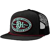 Red Dirt Hat Company Adjustable Snapback Rope Hat - Stylish Snapback Trucker Cap for Men & Women, One Size Fits All