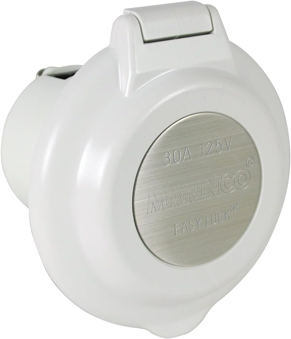 Marinco 30 Amp and 50 Amp Inlets: Sports & Outdoors