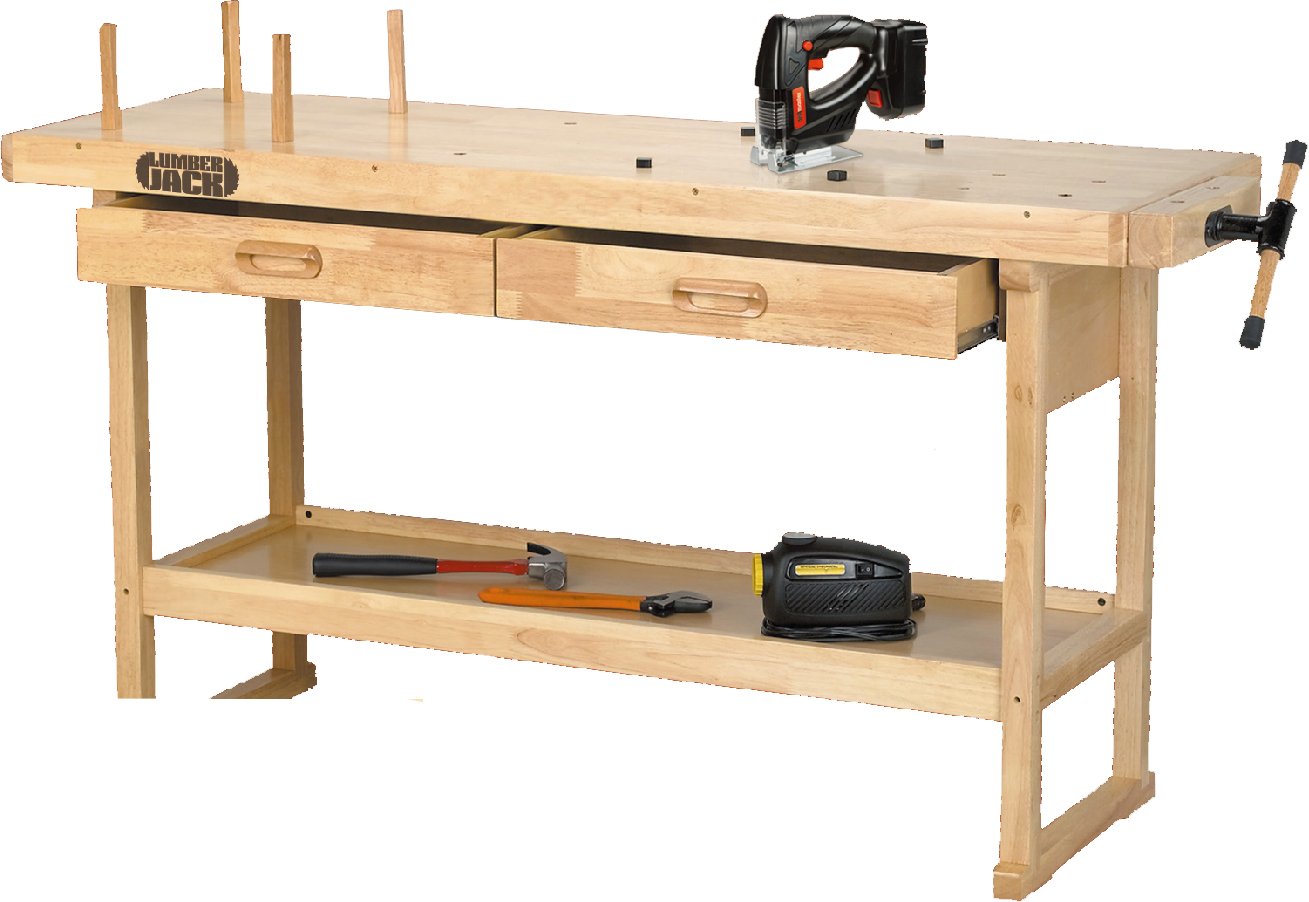 Lumberjack WB1620 Wood Working Bench 1620mm Long Work Top Area Amazon.co.uk