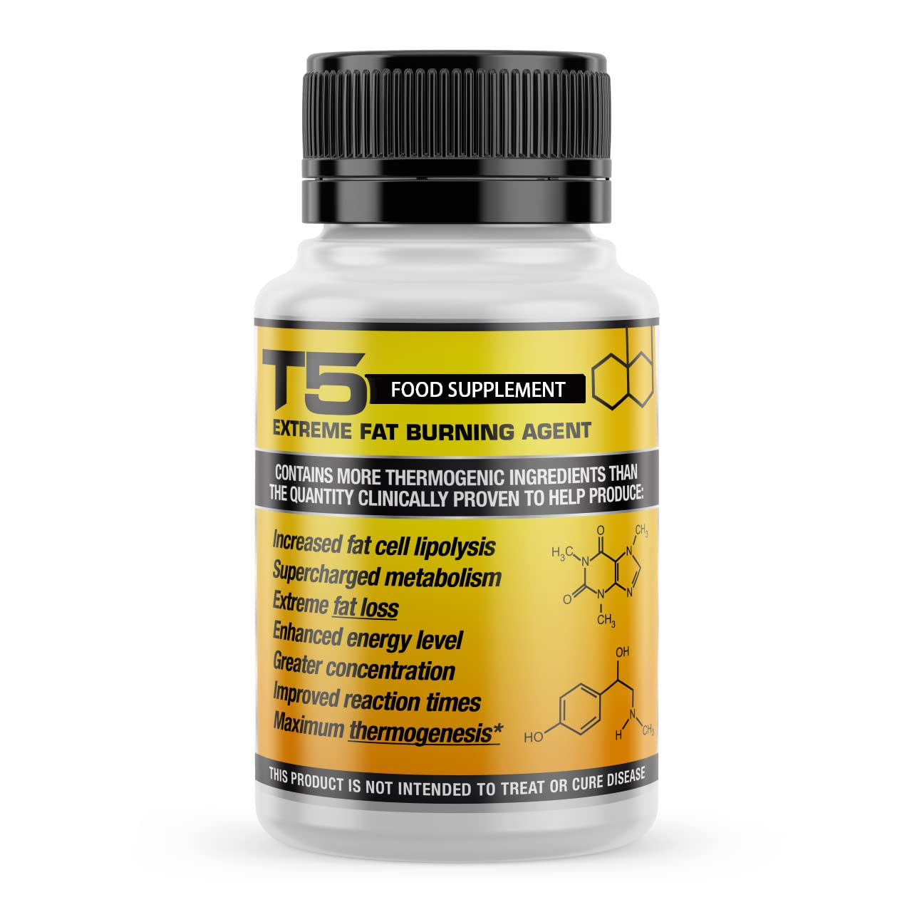 x2 Original T5 Fat Burners : Super Strength Slimming/Weight Loss/Diet Pills (2 Month Supply