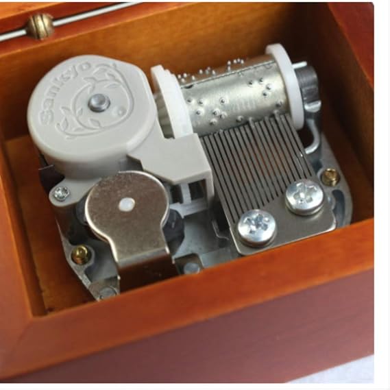 Caja De Música Hecha A Mano De Madera (Anastasia): Amazon.es: Hogar