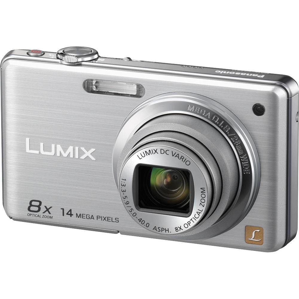 Amazon.com : Panasonic Lumix DMC-FH20 14.1 MP Digital Camera with 8x  Optical Image Stabilized Zoom and 2.7-Inch LCD (Silver) : Point And Shoot  Digital ...