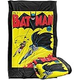Batman First Silky Touch Super Soft Throw Blanket, 36" x 58", Batman