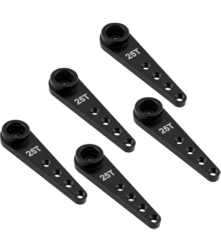 Apex Productos Rc Negro 25t Futaba / Savox Aluminio Servo Ho | Envío gratis