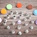Russian Piping Tips - Cake Decorating Supplies - 34pcs Baking Supplies Set | 20 Stainless Steel Large Size Icing Nozzles + 11 Pastry Bags + 2 Couplers + 1 Cleaning Brush