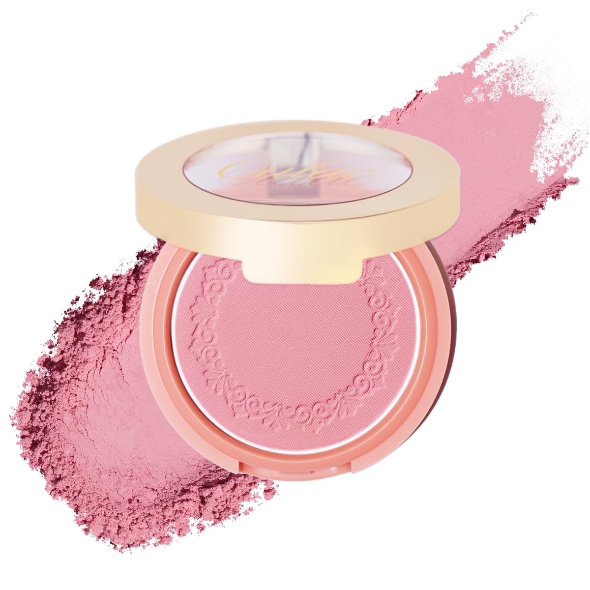 Oulac Blushers for Cheeks Make Up, Baby Pink Cream Bulsh Suitable for cool-toned skin, Long-Lasting Fade & Sweat Resistant, Vegan & Cruelty-Free, N14 One more time — image 1
