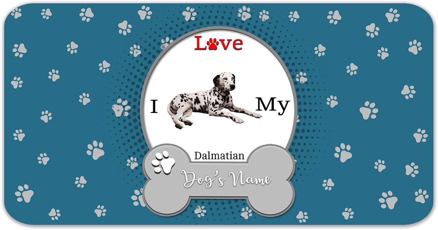 personalized dog feeding station