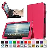 Fintie RCA 10 Viking Pro / Cambio W101 V2 Case, Slim Fit Premium Vegan Leather Folio Standing Cover For 10.1
