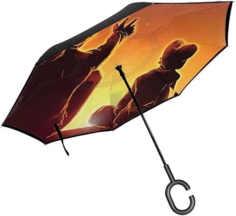 Amazon ワンピース 逆転傘 逆さ傘 逆折り式傘 自立傘 長傘 手離れc型手元 耐風 撥水加工 晴雨兼用 ビジネス用 車用 Fgbdfxgdszfgzsd 折りたたみ傘 通販