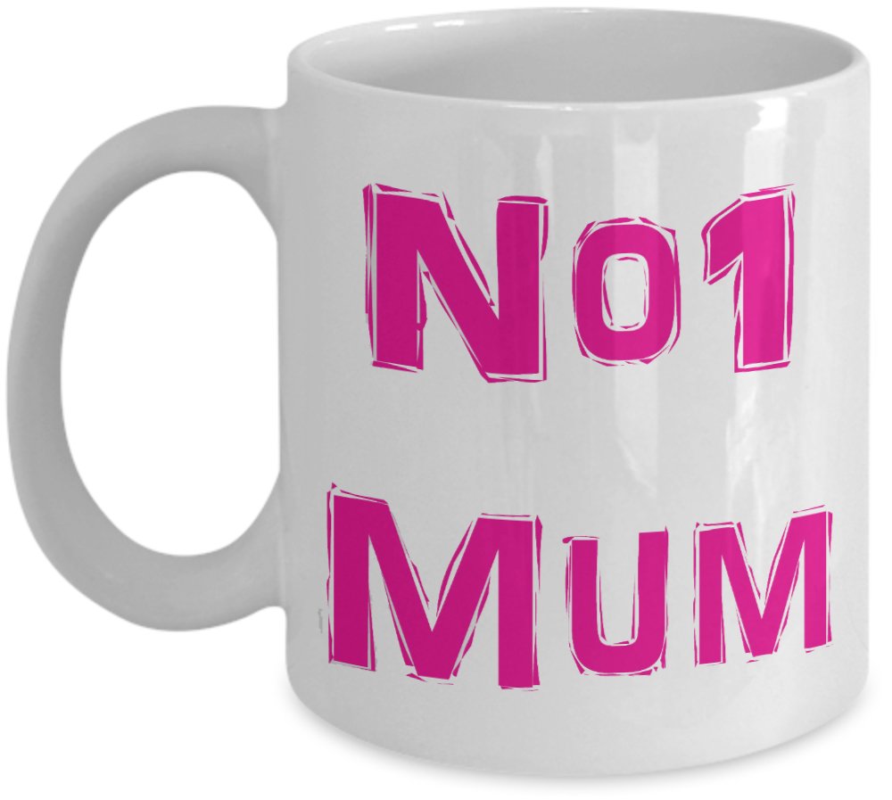 No.1 Mum Novelty Gift Mug
