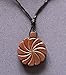 RINGING CEDARS OF RUSSIA CEDAR PENDANT - THE FLOWER OF SUN AMULET. ALL OUR AMULETS ARE MADE OUT OF SPECIALLY SELECTED 400 YEAR-OLD CEDAR BARREL.