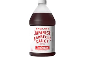 Bachan's - Original Japanese Barbecue Sauce, 85 Oz, Half Gallon - BBQ Sauce for Wings, Chicken, Beef, Pork, Seafood, Noodles, and More. Non GMO, No Preservatives, Vegan, BPA free