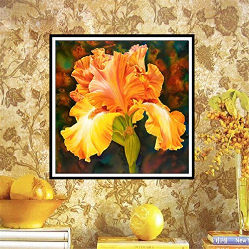 5D Diamond Painting LuckyFine DIY Embroidery Home Decor Craft Pumpkin Flower Cross Stitch Patterns