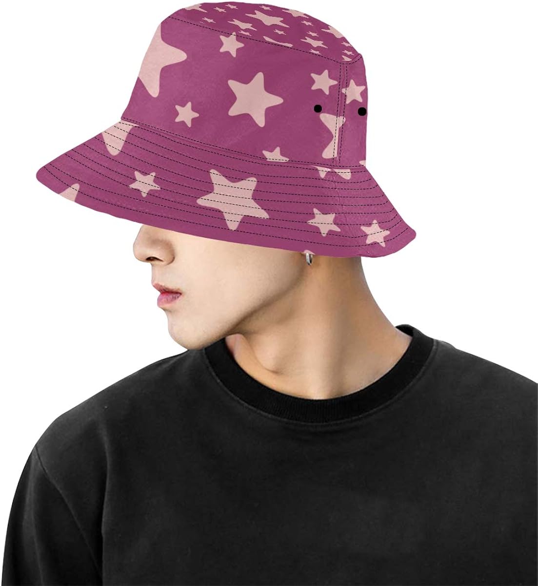 glitter bucket hat