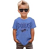 GLIGLITTR Toddler Baseball Shirt for Boys Girls Baseball Team Base Ball Fans Lover Outfit Kids Game Day Short Sleeve Tee Tops