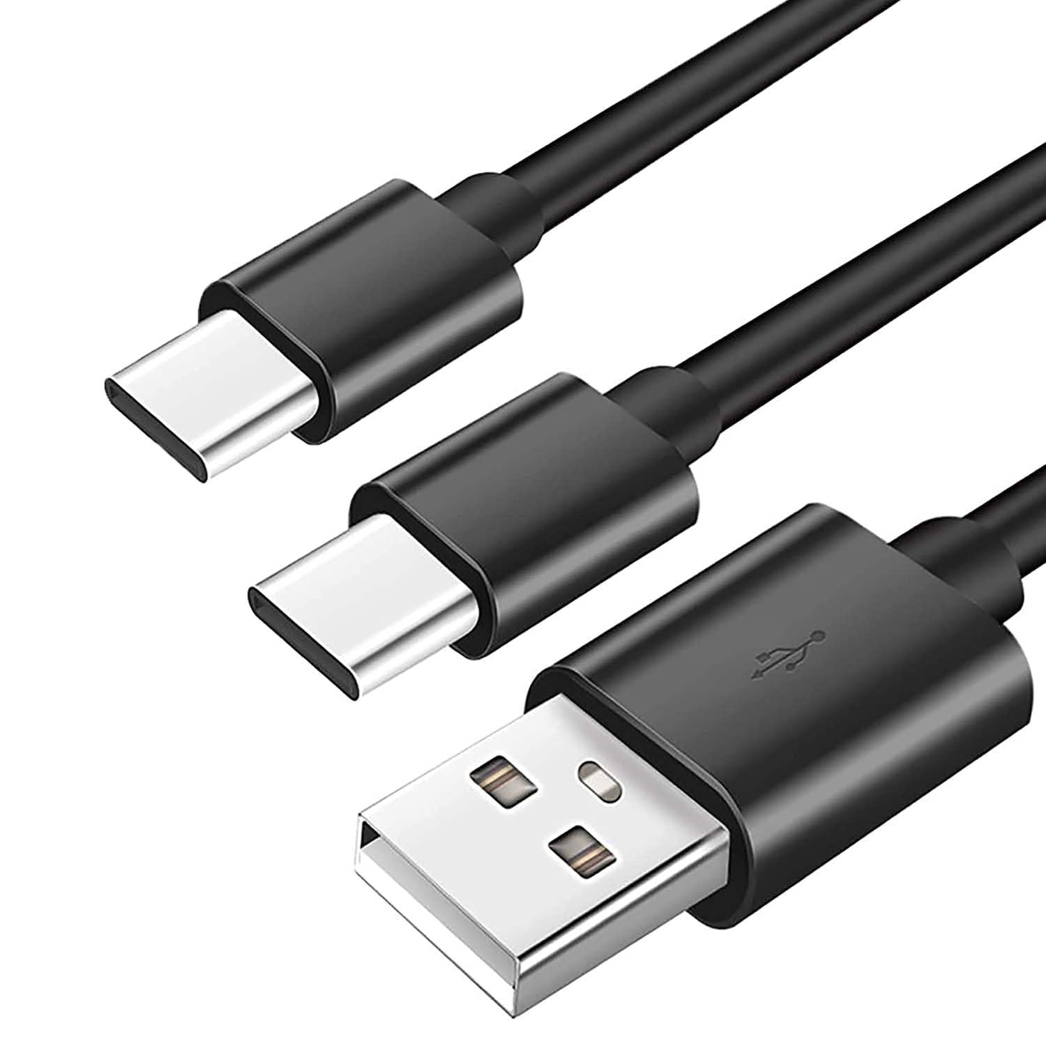 Adhiper USB Charging Cable USB-C Charging Cable Compatible with Sony WH/WF-1000XM5 WH/WF-1000XM4 WH/WF-1000XM3 WH-XB910N WH-H910N WH-CH510 CH520 CH710N CH720N Wireless Headphones (50cm/2pcs)