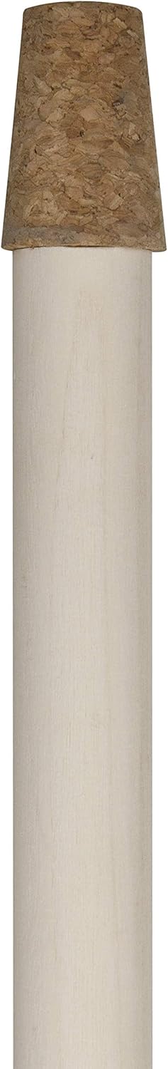 Windhager Rosenkugelstab mit Korkaufsatz, Holzstab für Gartenkugeln, für Rosenkugeln mit 12 -16 cm, natur, 100 x 1,6 cm, 07962